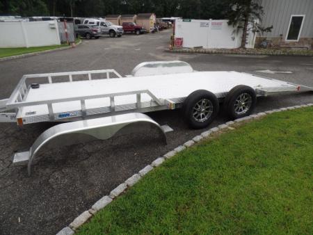 New 2026 ALCOM ALCOM / Aluminum 1,400 lbs. Empty Weight ! Open Car Trailer , $8,295 without stone guard. , $9,495 as shown. ID# 148926 Car Hauler