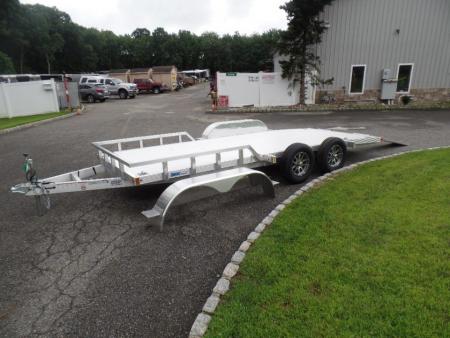 New 2026 ALCOM ALCOM / Aluminum 1,400 lbs. Empty Weight ! Open Car Trailer , $8,295 without stone guard. , $9,495 as shown. ID# 148926 Car Hauler