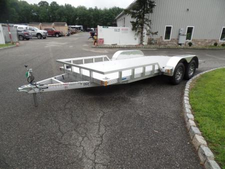 New ALCOM / Aluminum 1,540 lbs. Empty Weight ! Open Car Trailer , $8,995 without stone shield. , as shown. ID# 155853