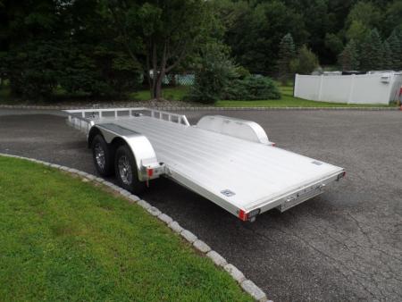 New ALCOM / Aluminum 1,540 lbs. Empty Weight ! Open Car Trailer , $8,995 without stone shield. , as shown. ID# 155853