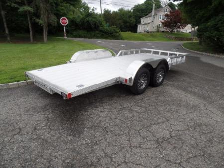 New ALCOM / Aluminum 1,540 lbs. Empty Weight ! Open Car Trailer , $8,995 without stone shield. , as shown. ID# 155853