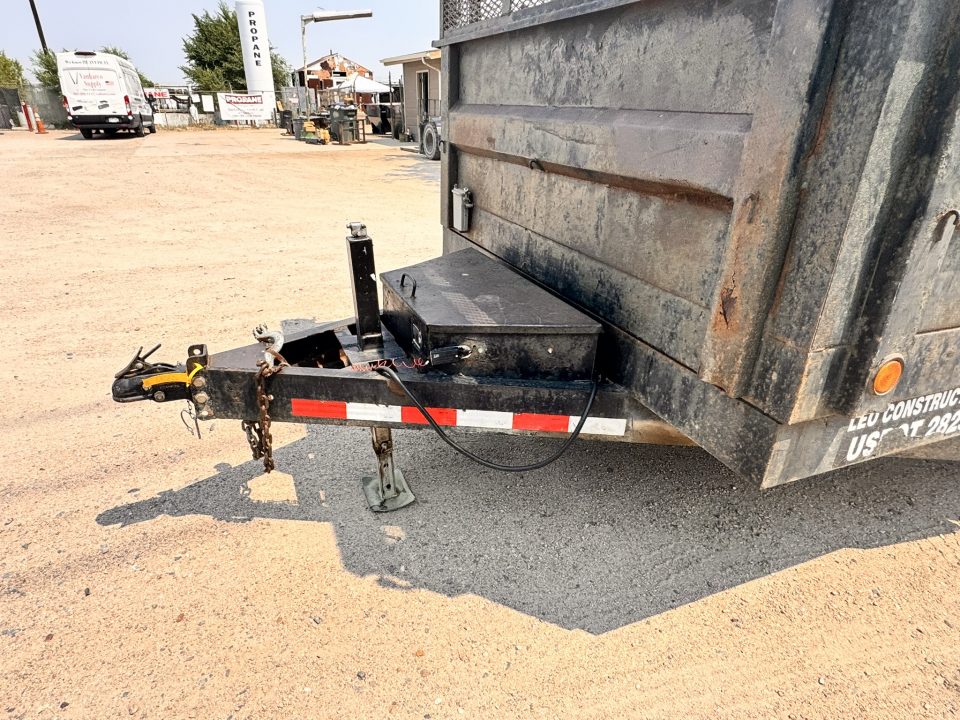 Used 2006 PJ Trailers 7-14 Dump 7k Axles