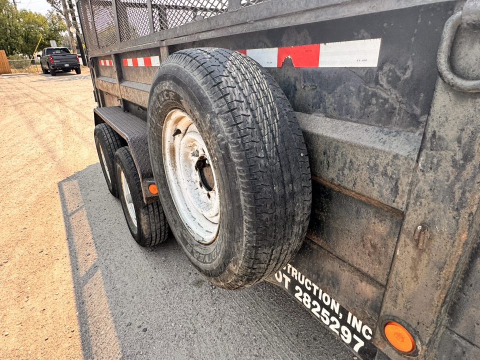 Used 2006 PJ Trailers 7-14 Dump 7k Axles