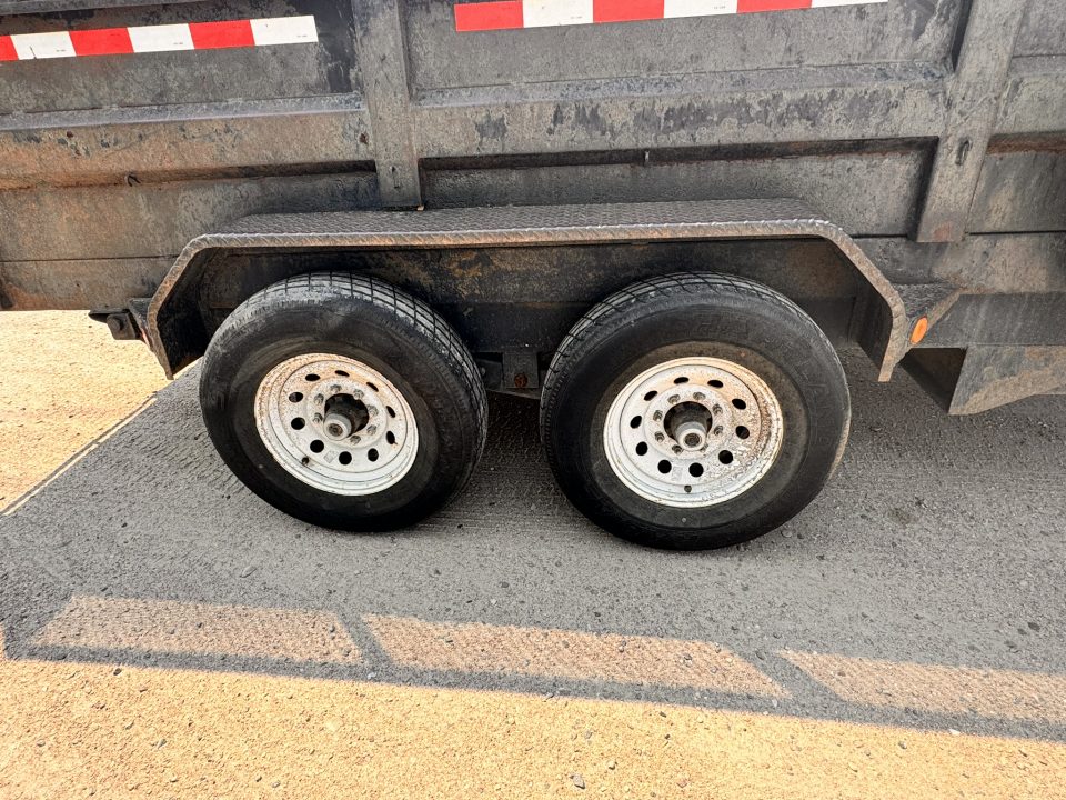 Used 2006 PJ Trailers 7-14 Dump 7k Axles
