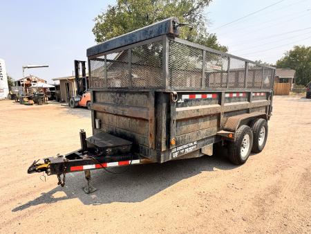 Used 2006 PJ Trailers 7-14 Dump 7k Axles