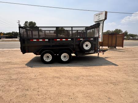 Used 2006 PJ Trailers 7-14 Dump 7k Axles