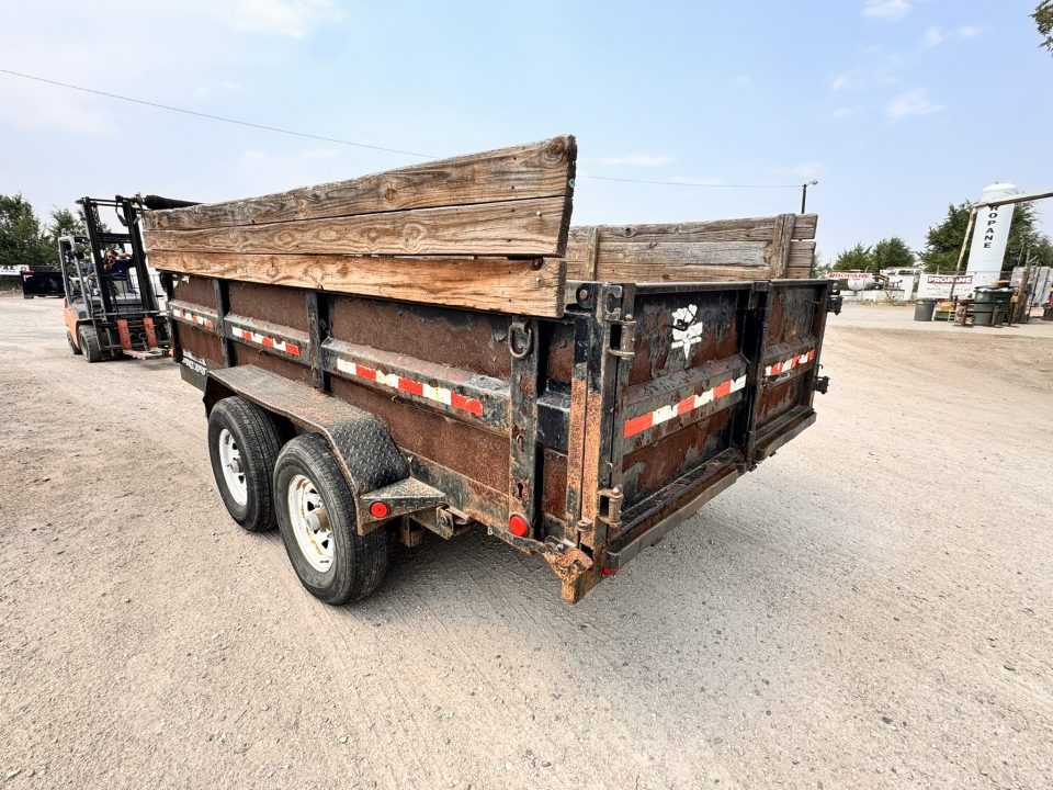 Used 2006 PJ Trailers 7-14 Dump 7k Axles