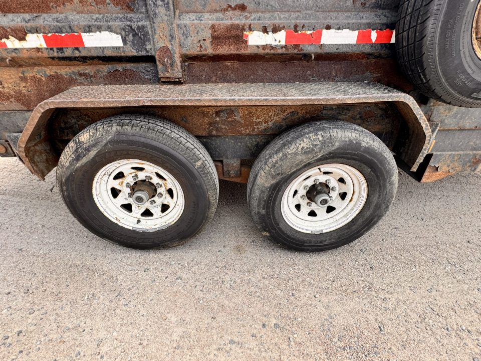 Used 2006 PJ Trailers 7-14 Dump 7k Axles