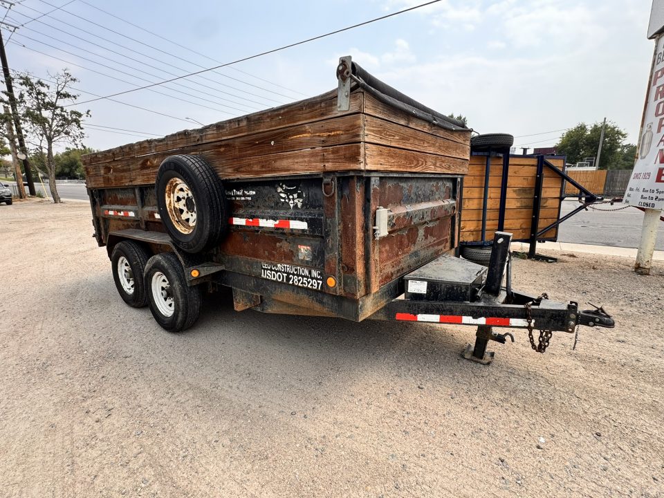 Used 2006 PJ Trailers 7-14 Dump 7k Axles