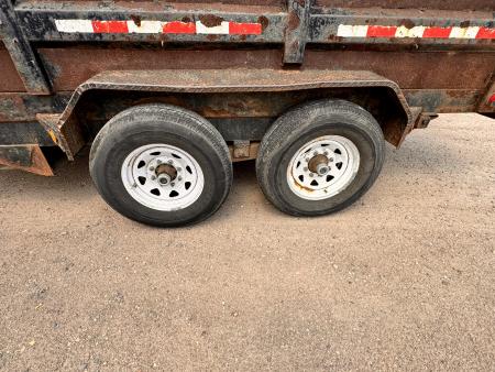 Used 2006 PJ Trailers 7-14 Dump 7k Axles