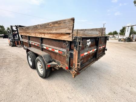 Used 2006 PJ Trailers 7-14 Dump 7k Axles