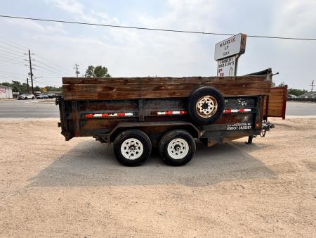 Used 2006 PJ Trailers 7-14 Dump 7k Axles
