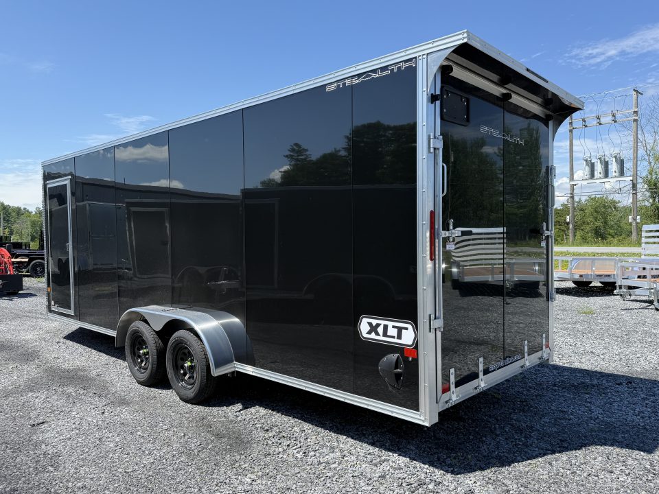 New 2027 ALCOM 7 X22 STEALTH XLT PRO Snowmobile Trailer