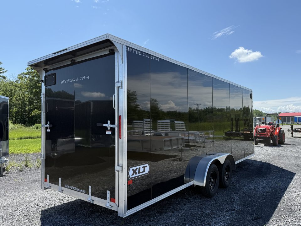 New 2027 ALCOM 7 X22 STEALTH XLT PRO Snowmobile Trailer