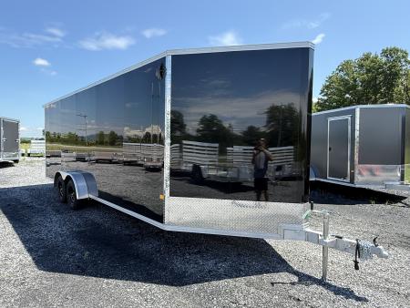 New 2027 ALCOM 7 X22 STEALTH XLT PRO Snowmobile Trailer