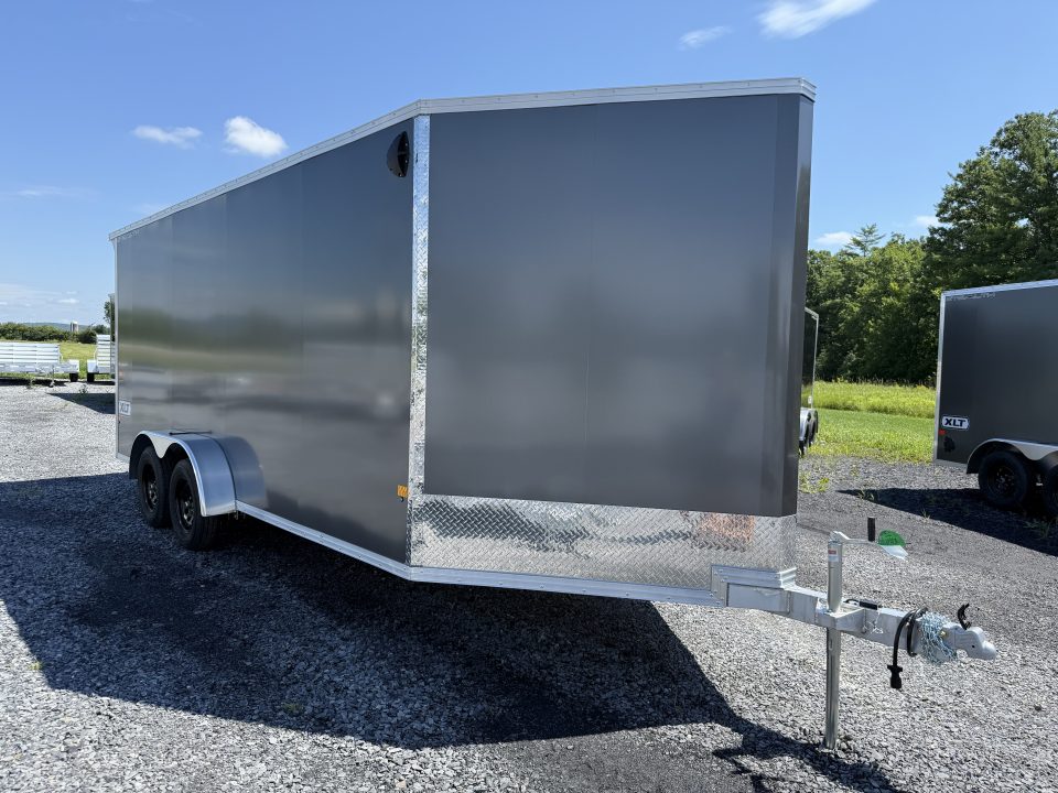 New 2027 ALCOM 7 X 18 STEALTH XLT PRO Snowmobile Trailer