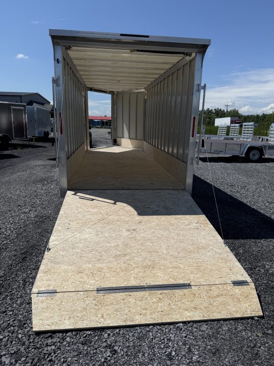New 2027 ALCOM 7 X 18 STEALTH XLT PRO Snowmobile Trailer