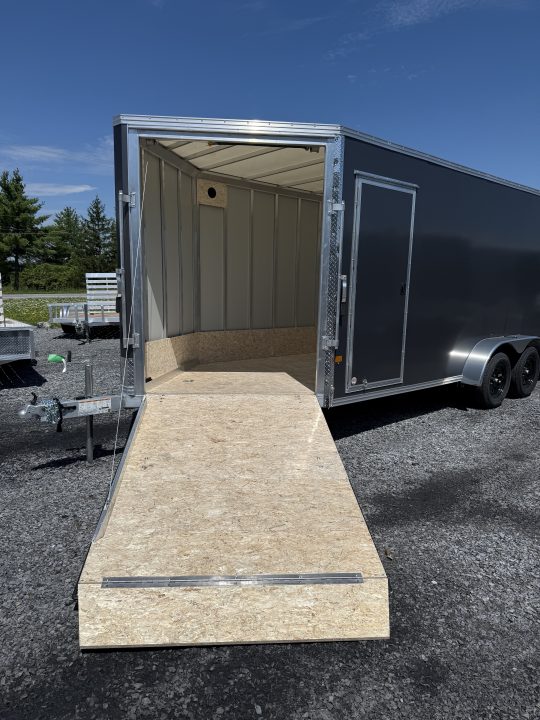 New 2027 ALCOM 7 X 18 STEALTH XLT PRO Snowmobile Trailer