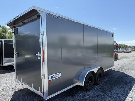 New 2027 ALCOM 7 X 18 STEALTH XLT PRO Snowmobile Trailer