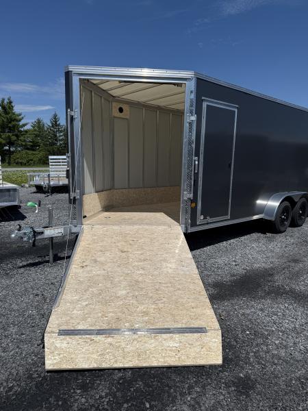 New 2027 ALCOM 7 X 18 STEALTH XLT PRO Snowmobile Trailer