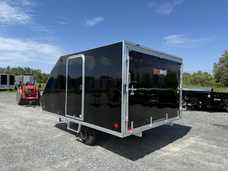 New 2027 ALCOM 101 X 12 HYBRID Snowmobile Trailer