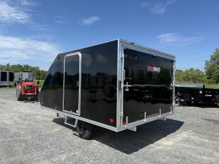 New 2027 ALCOM 101 X 12 HYBRID Snowmobile Trailer