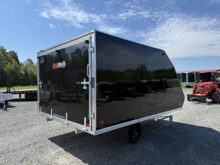 New 2027 ALCOM 101 X 12 HYBRID Snowmobile Trailer