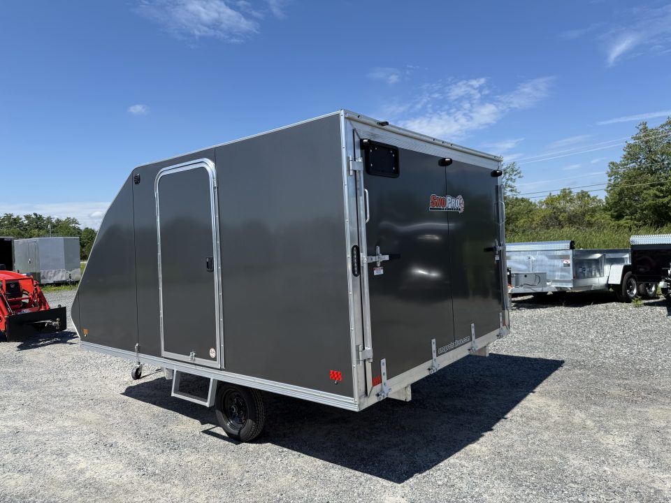 New 2027 ALCOM 101 X 12 HYBRID Snowmobile Trailer