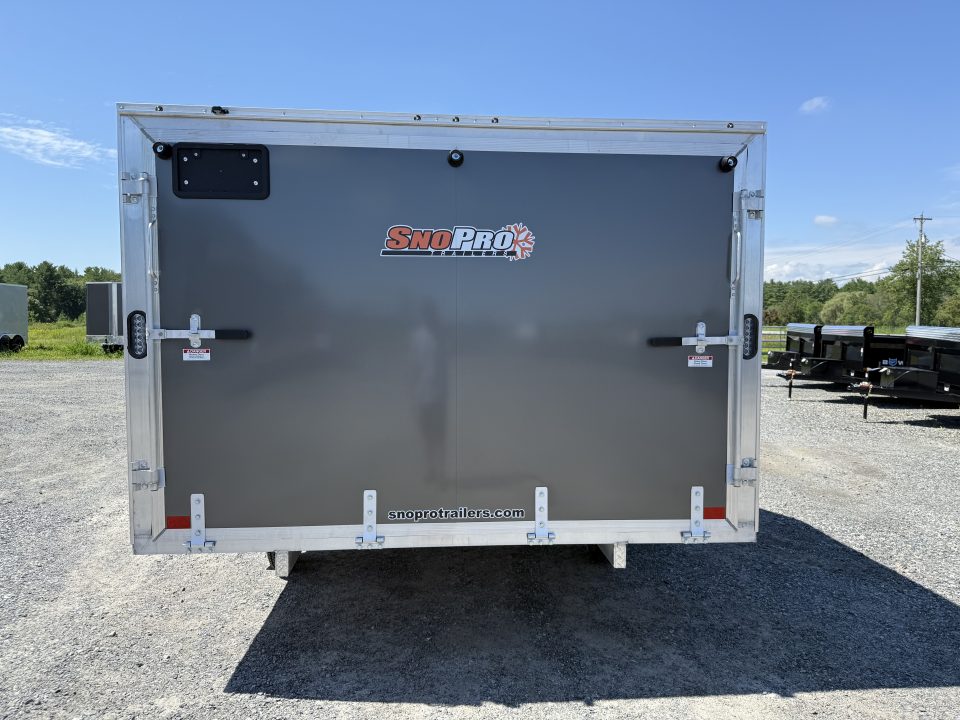 New 2027 ALCOM 101 X 12 HYBRID Snowmobile Trailer