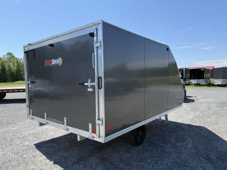 New 2027 ALCOM 101 X 12 HYBRID Snowmobile Trailer