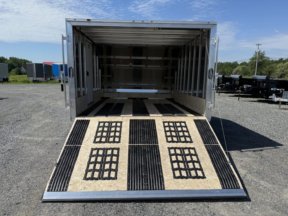 New 2027 ALCOM 101 X 12 HYBRID Snowmobile Trailer
