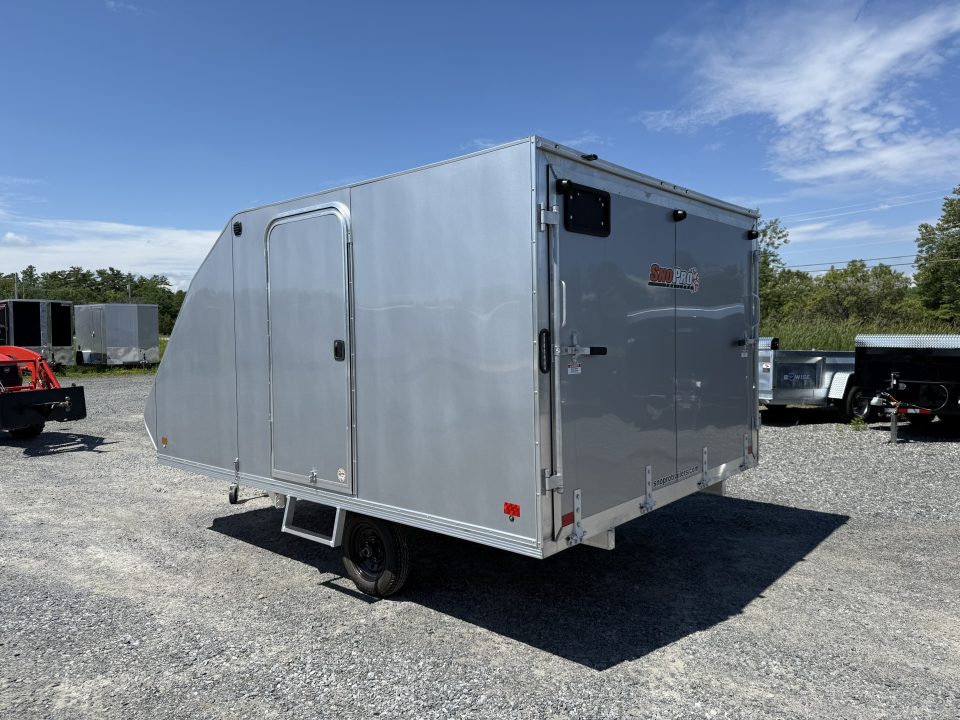 New 2027 ALCOM 101 X 12 HYBRID Snowmobile Trailer