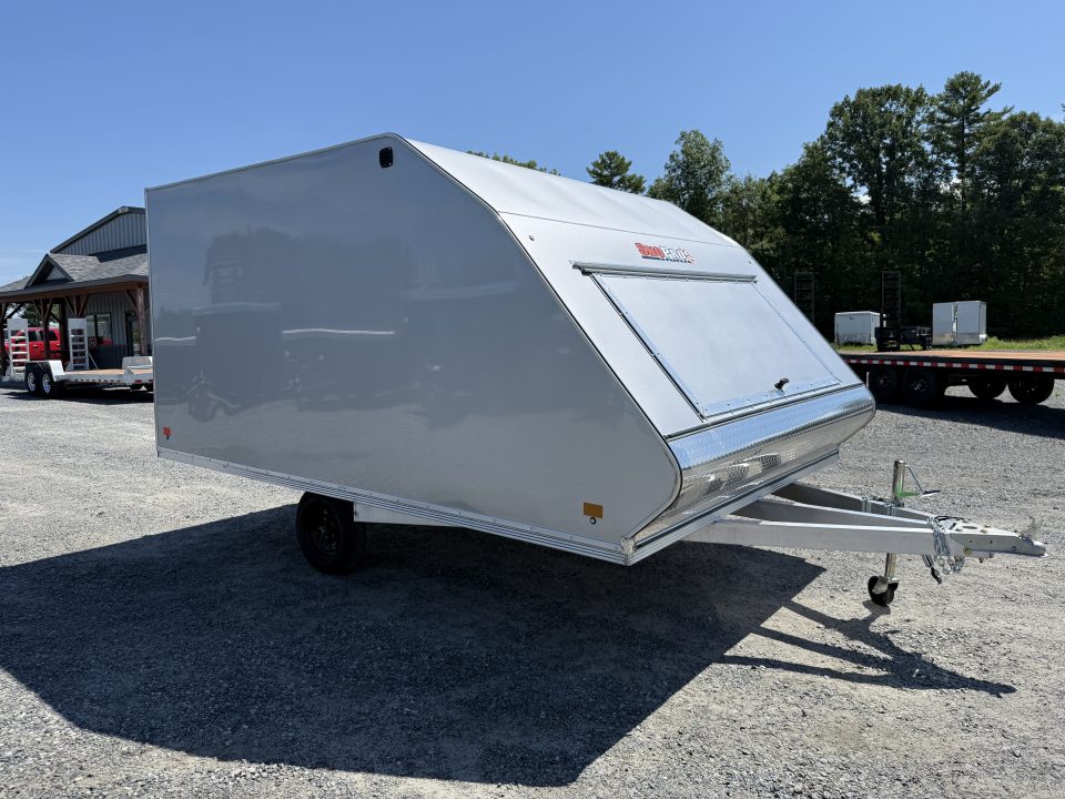 New 2027 ALCOM 101 X 12 HYBRID Snowmobile Trailer