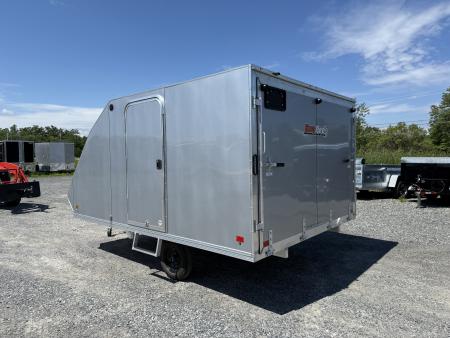 New 2027 ALCOM 101 X 12 HYBRID Snowmobile Trailer