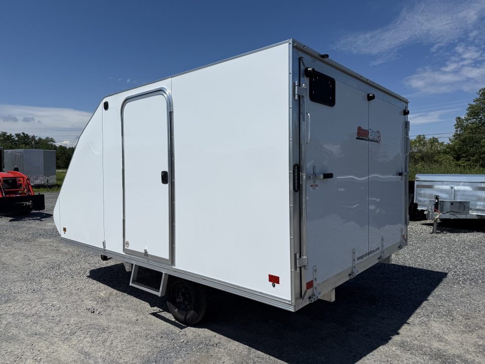 New 2027 ALCOM 101 X 12 HYBRID Snowmobile Trailer