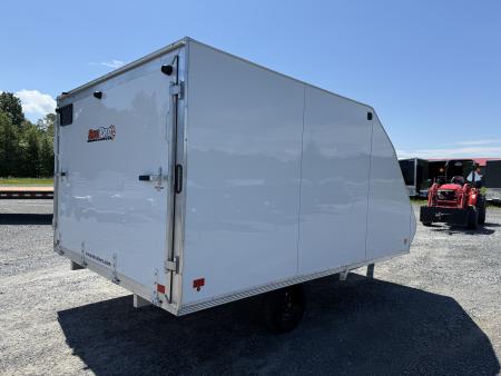 New 2027 ALCOM 101 X 12 HYBRID Snowmobile Trailer