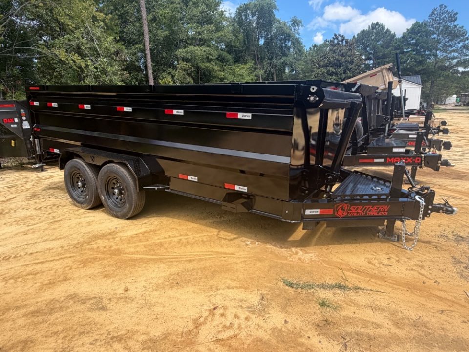 New 2026 Southern Utility 7x16 TA Dump Trailer