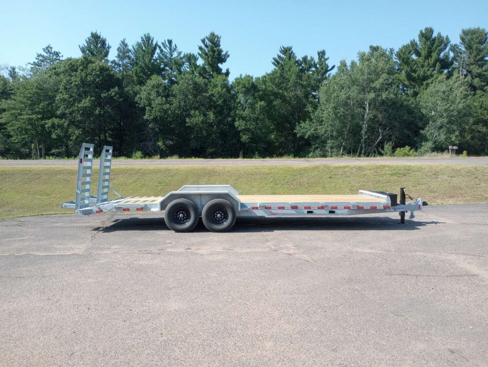 New 2027 Drive Trailers 14K 24'x82" Galvanized Equipment Trailer