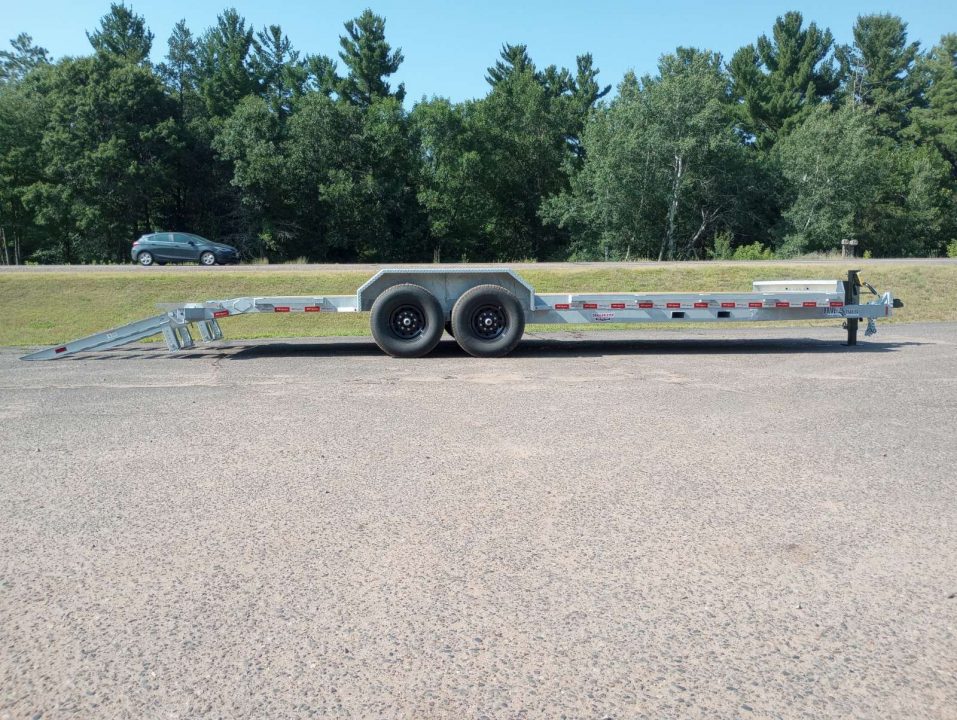 New 2027 Drive Trailers 14K 24'x82" Galvanized Equipment Trailer