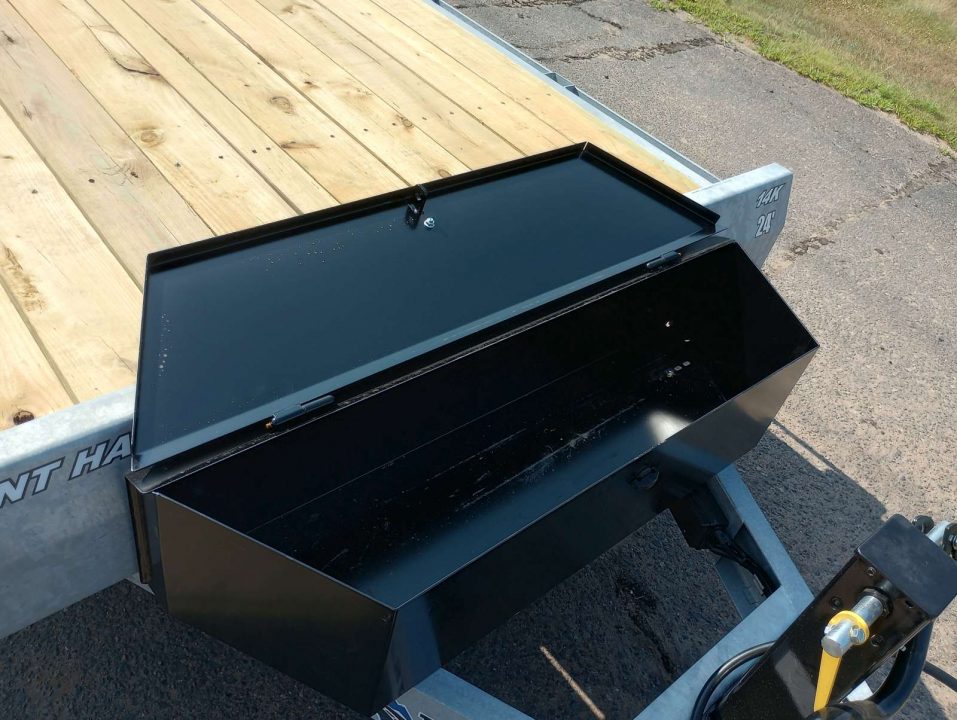 New 2027 Drive Trailers 14K 24'x82" Galvanized Equipment Trailer