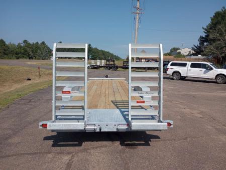 New 2027 Drive Trailers 14K 24'x82" Galvanized Equipment Trailer