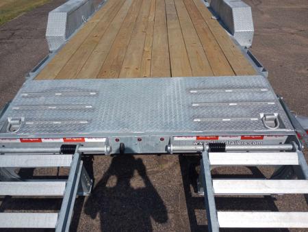 New 2027 Drive Trailers 14K 24'x82" Galvanized Equipment Trailer