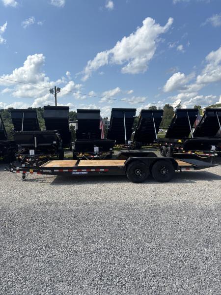 New 2026 Sure-Trac 7x22 (18+4) Tilt Bed Equipment Trailer