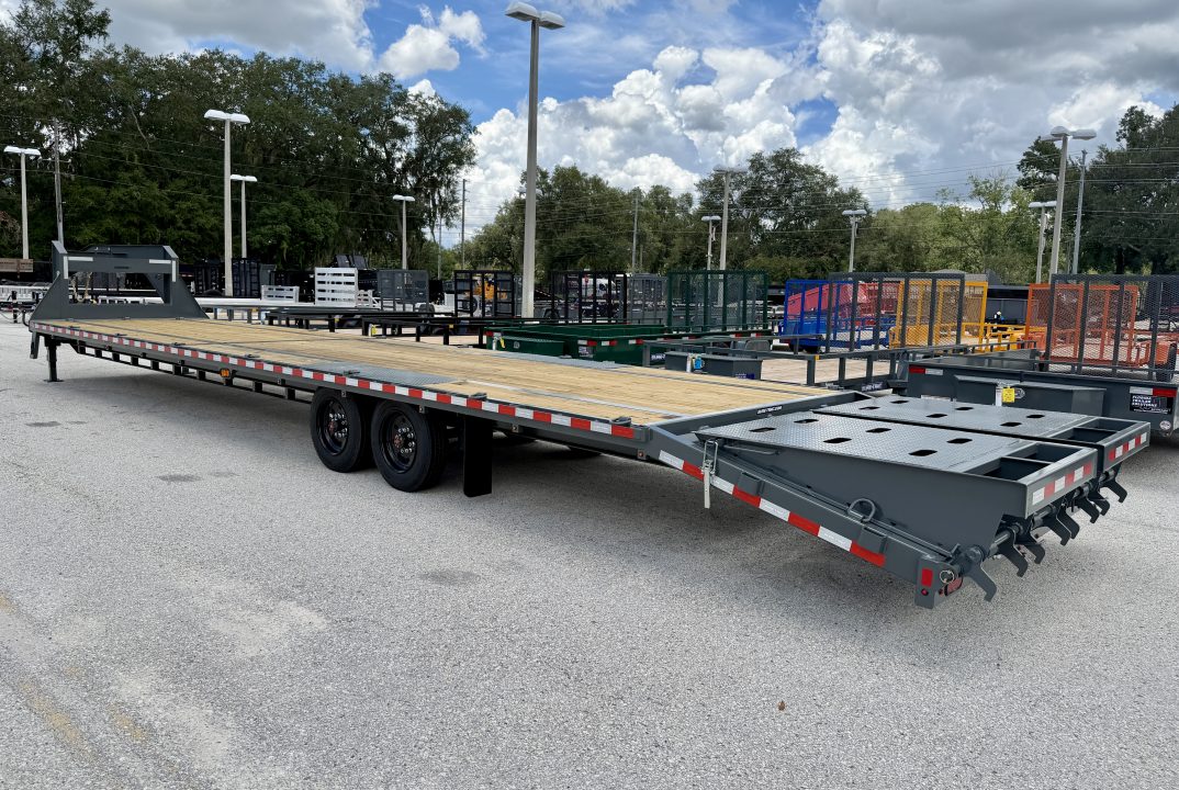 New 2026 Sure-Trac 8.5x40(35+5) 17.6K HD Low Profile Gooseneck Deckover Trailer