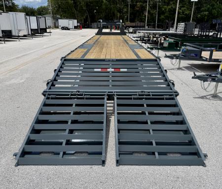 New 2026 Sure-Trac 8.5x40(35+5) 17.6K HD Low Profile Gooseneck Deckover Trailer