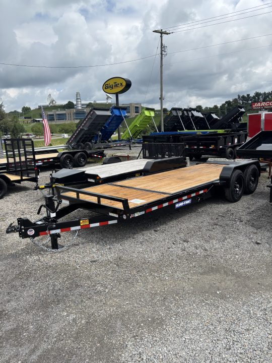 New 2026 Sure-Trac 7x20 (16+4) Tilt Equipment Trailer