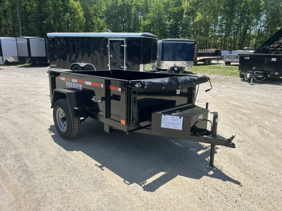 New 2027 Premier Trailers Inc. 5X8 Single 5,000 lb. Axle Dump Trailer