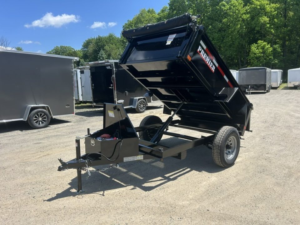 New 2027 Premier Trailers Inc. 5X8 Single 5,000 lb. Axle Dump Trailer