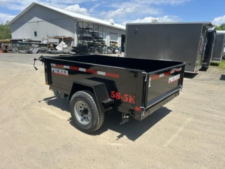 New 2027 Premier Trailers Inc. 5X8 Single 5,000 lb. Axle Dump Trailer