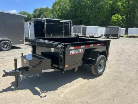 New 2027 Premier Trailers Inc. 5X8 Single 5,000 lb. Axle Dump Trailer